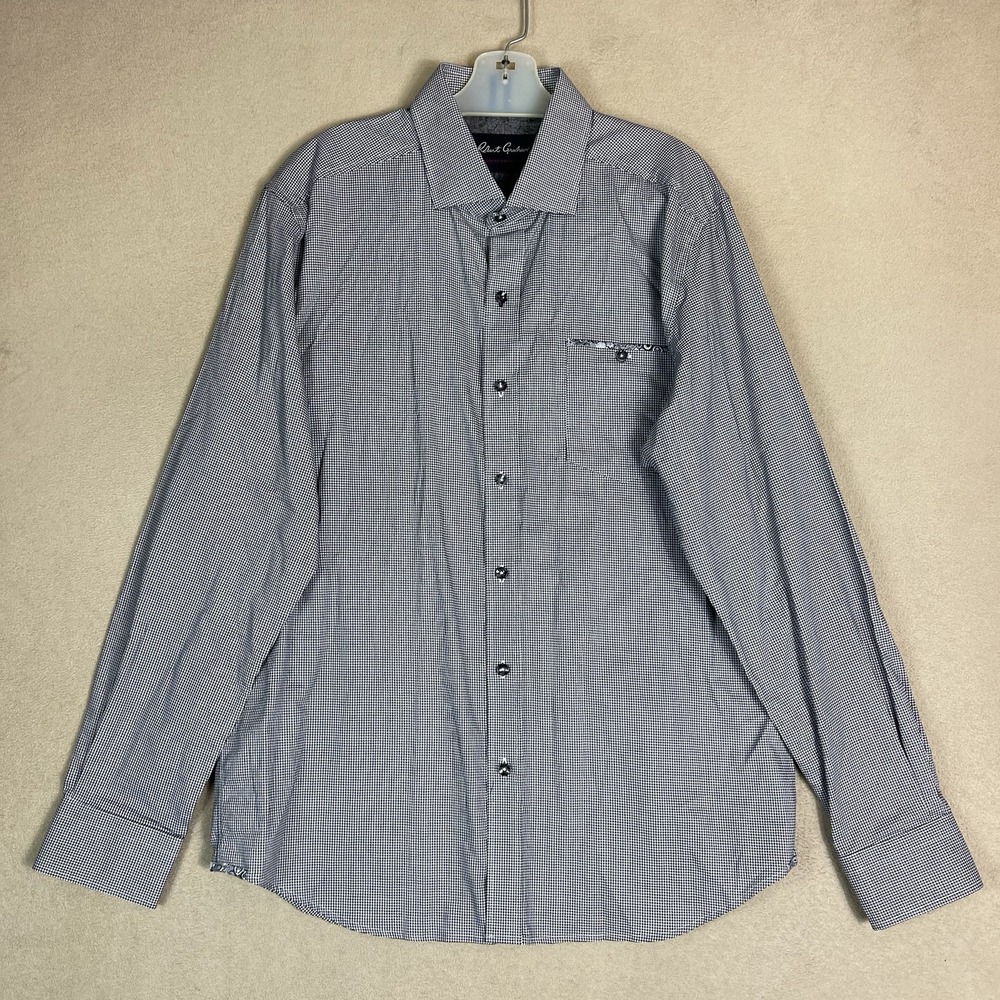 Robert Graham Shirt Mens XL Multicolor Long Sleeve Tailored Fit Modern Americana